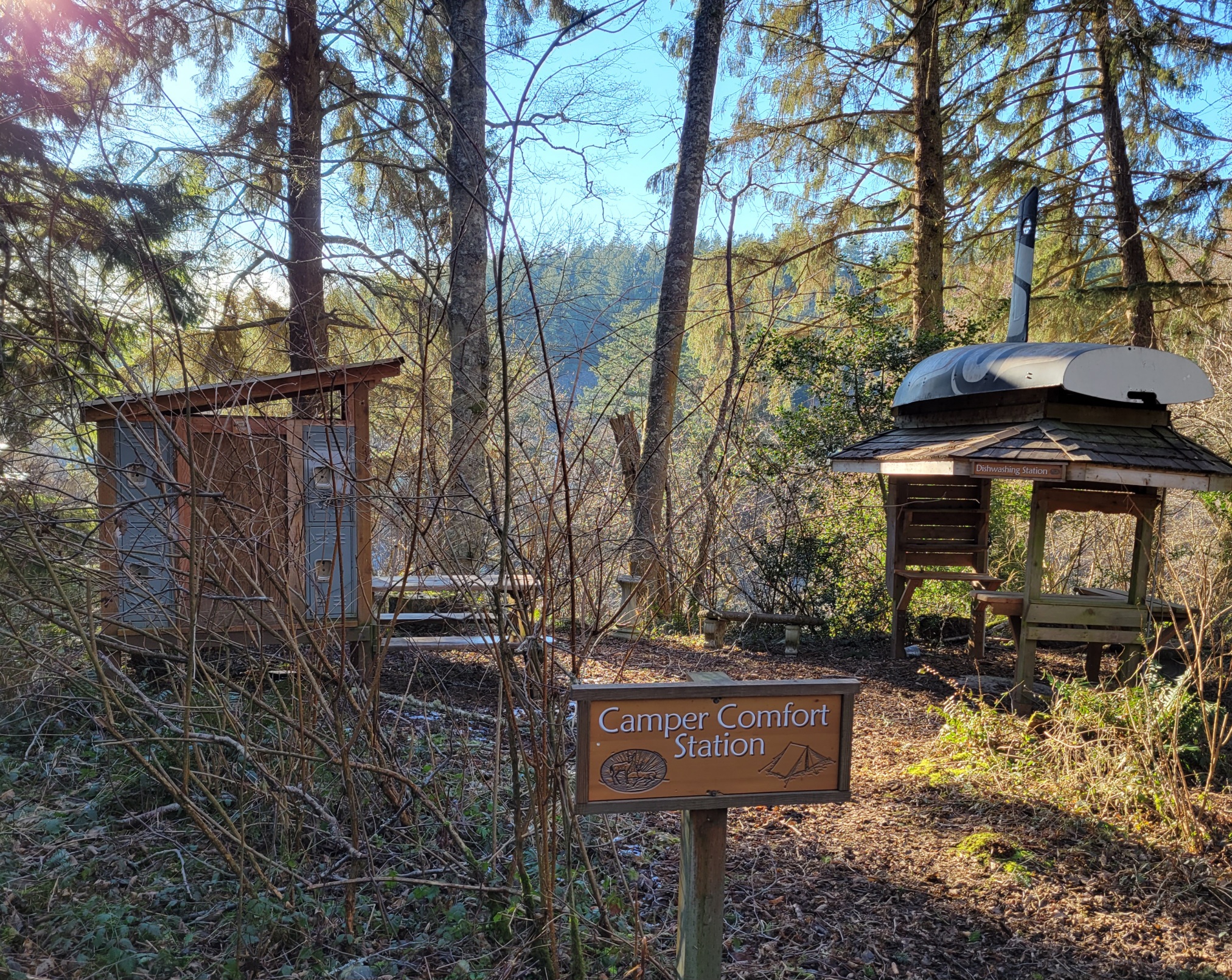 "camper comfort station"